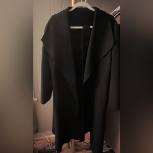 Sold-  THE CURATED wrap coat black M